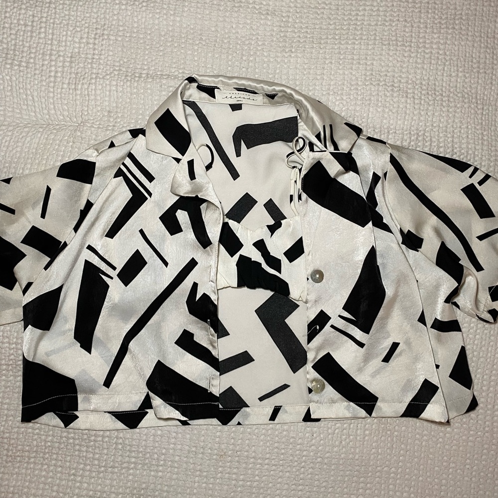 American Threads Abstract Shirt Set